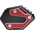 Mattes Motorrad-Seitenständer-Auflage für Reisen aus Aluminium